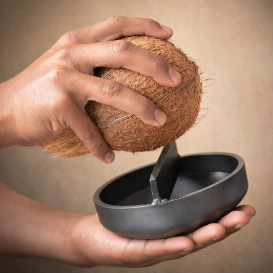 Coconut Breaker Hand Press Tool for Kitchen