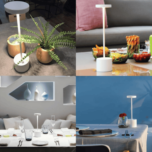 Cordless Rechargeable LED Table Lamp – Touch Control Dimmable Desk Light