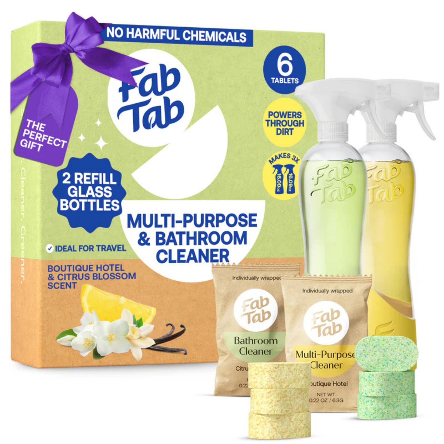 Multi-Purpose Tablet & Bathroom Cleaner Combo Starter Kit