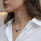 V shape Pendant Necklace