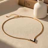 V shape Pendant Necklace