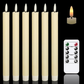 LED Candle with Remote 6pcs Set