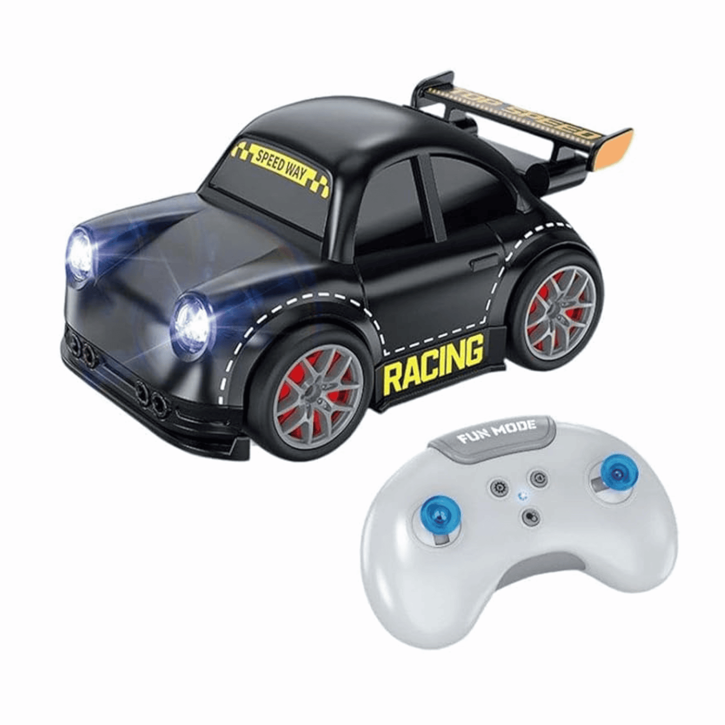 Smart RC Drifting Car Toy – 2.4GHz Remote Control Racing Car with LED Lights, Sound & Sensor Mode