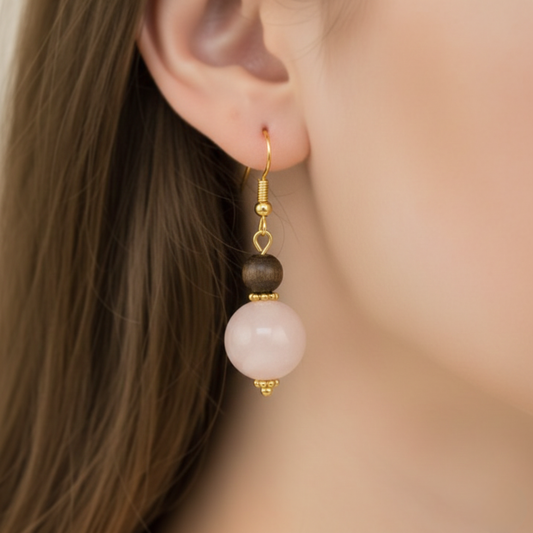 Gold Plated Beaded Jewellery Set