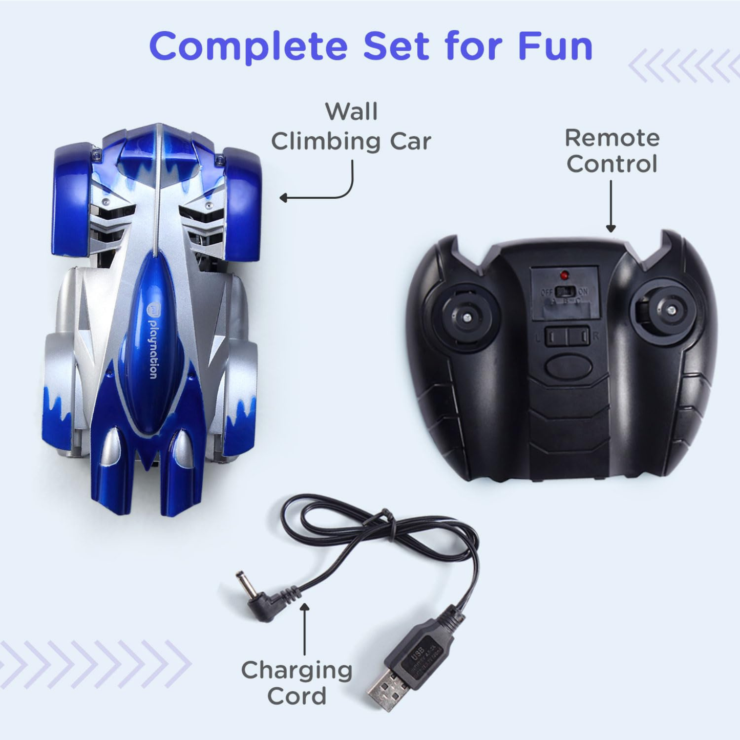 Gravity Defying Wall Climbing Stunt  RC Toy Car