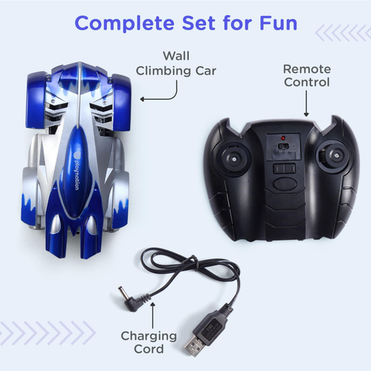 Gravity Defying Wall Climbing Stunt  RC Toy Car