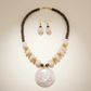 Gold Plated Beaded Jewellery Set
