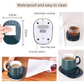 Electric Coffee Warmer Set with Thermostatic Coaster (450 ml)