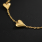 Gold Heart Bracelet