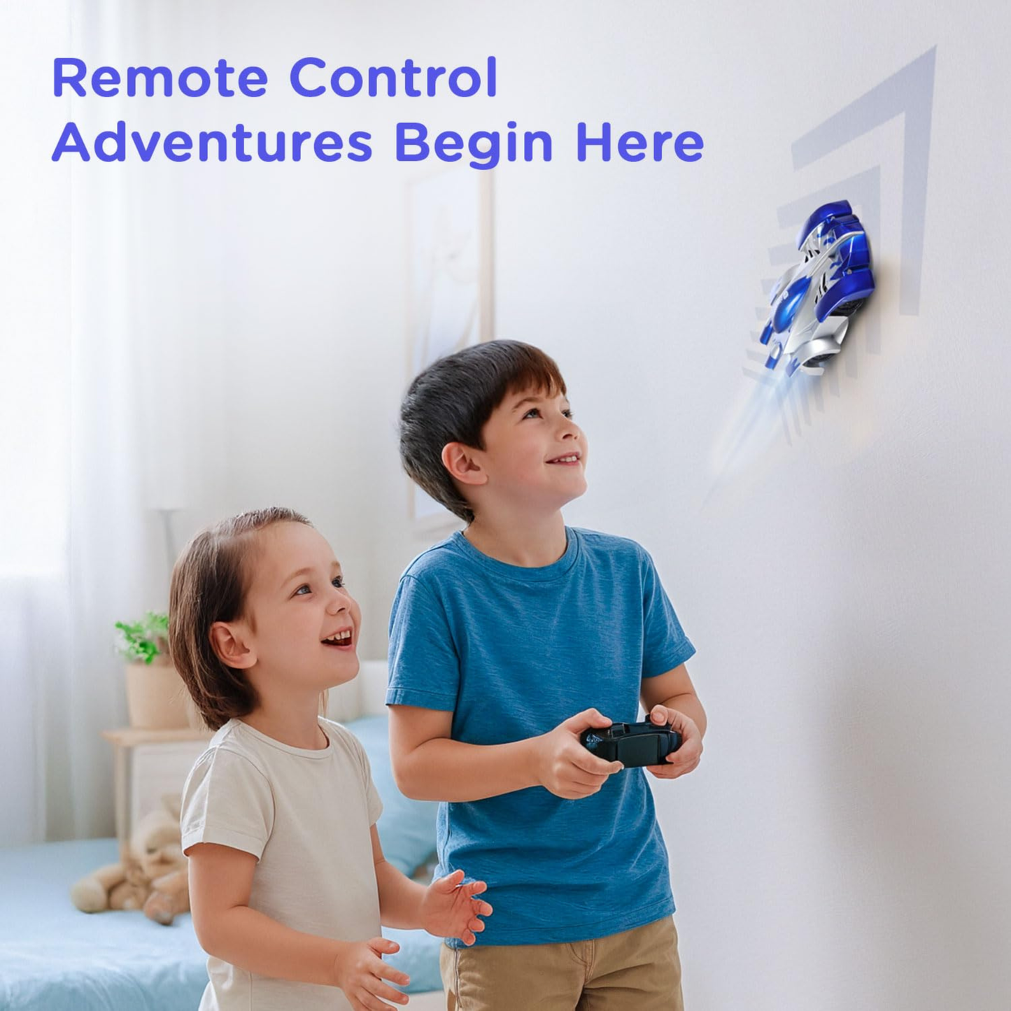 Gravity Defying Wall Climbing Stunt  RC Toy Car