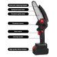 Cordless Battery Powered Electric Chainsaw for Tree Trimming, Wood Cutting