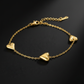 Gold Heart Bracelet
