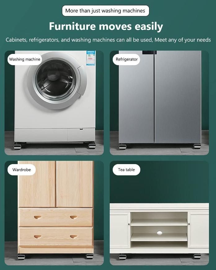 Multi-Functional Adjustable Fixed Mount Rack Holder for Trolley (2-Piece Set)