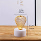 Golden Net LED Tealight Candle Lanterns Star 6 pcs