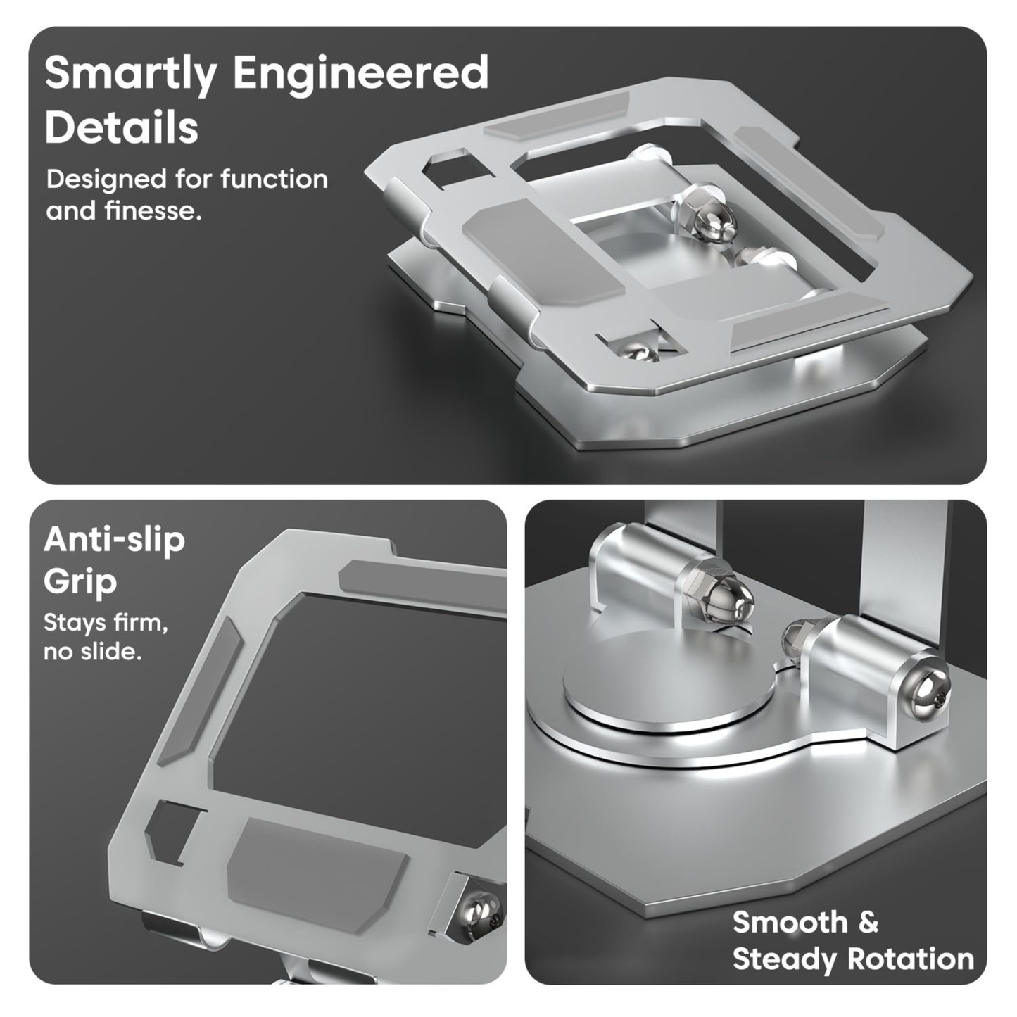 Rotating Base Tablet Stand