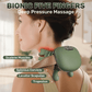 Bionic Heated Neck & Shoulder Massager – Wireless 4D Kneading Massage (Green)