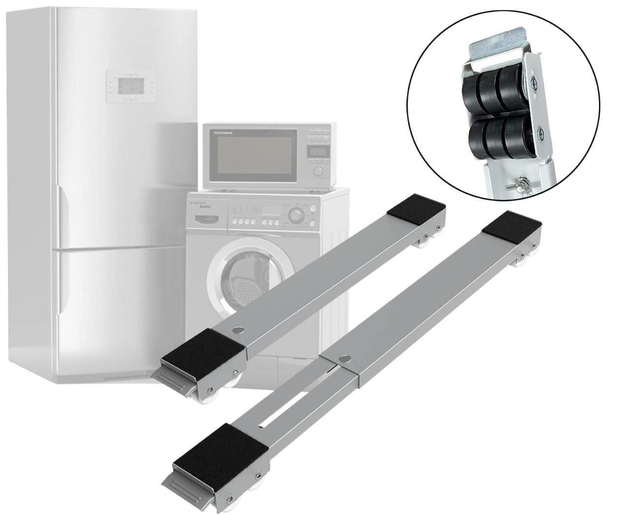 Multi-Functional Adjustable Fixed Mount Rack Holder for Trolley (2-Piece Set)