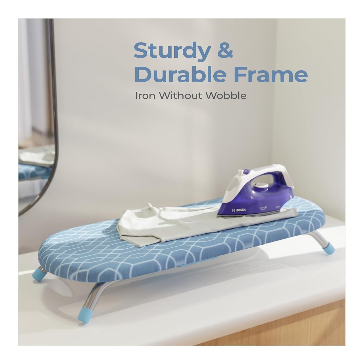 Table Top Ironing Board – Compact Foldable Ironing Stand
