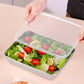 Non-Stick Baking Pan & Food Storage Box with Cover (Pack of 2)