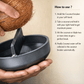 CocoCrack Steel Pro Coconut Breaker – Heavy-Duty Hand Press Coconut Opener with Water Collector