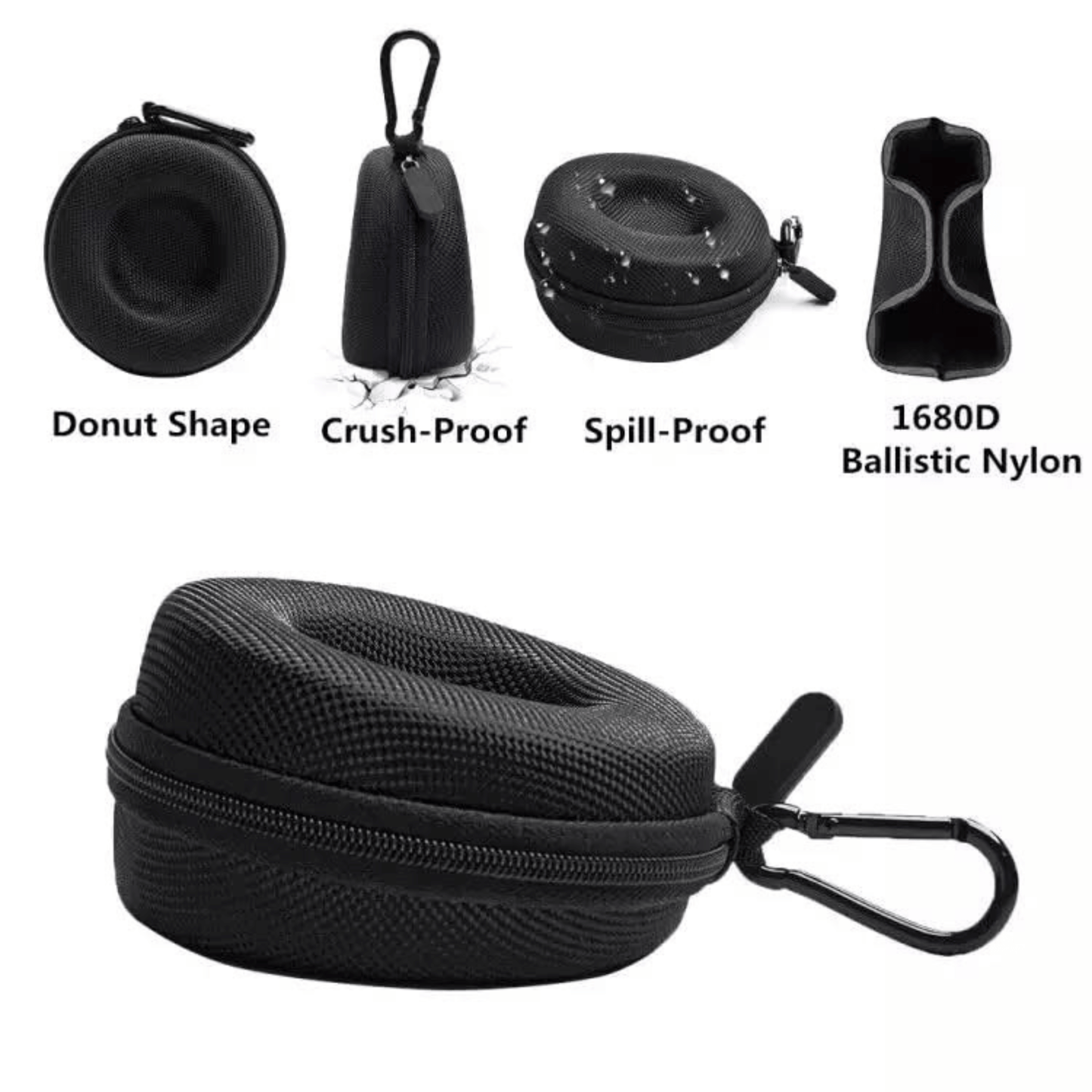 Watch Hard Storage Box – Portable Travel Case for Wrist & Smart Watches