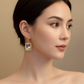 Handcrafted Resin Earrings – Lightweight & Stylish