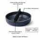 CocoCrack Steel Pro Coconut Breaker – Heavy-Duty Hand Press Coconut Opener with Water Collector