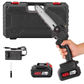 Cordless Battery Powered Electric Chainsaw for Tree Trimming, Wood Cutting