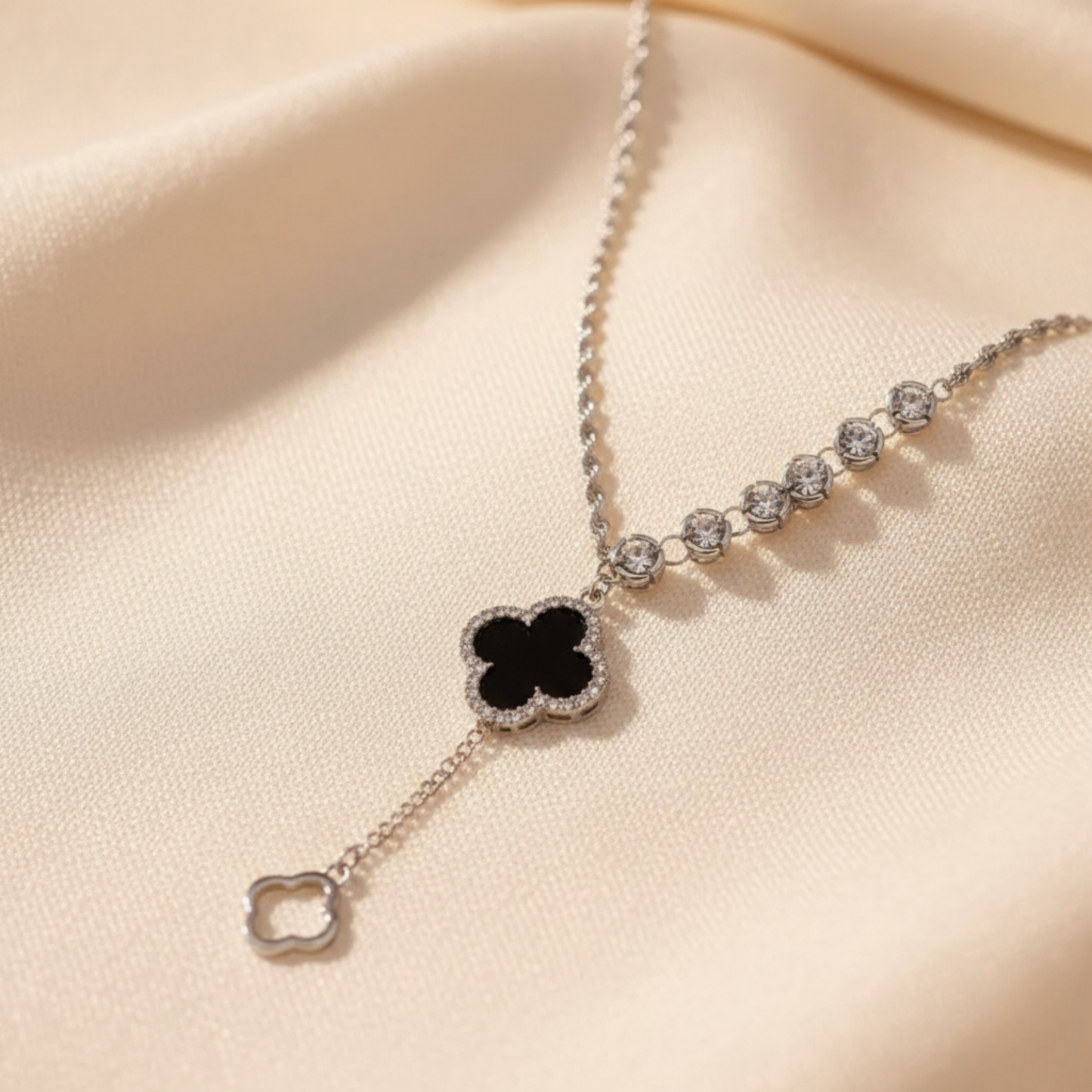 Black Clover Necklace
