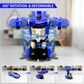2-in-1 Transforming Remote Control Car Robot – One-Click Conversion with Rechargeable Battery