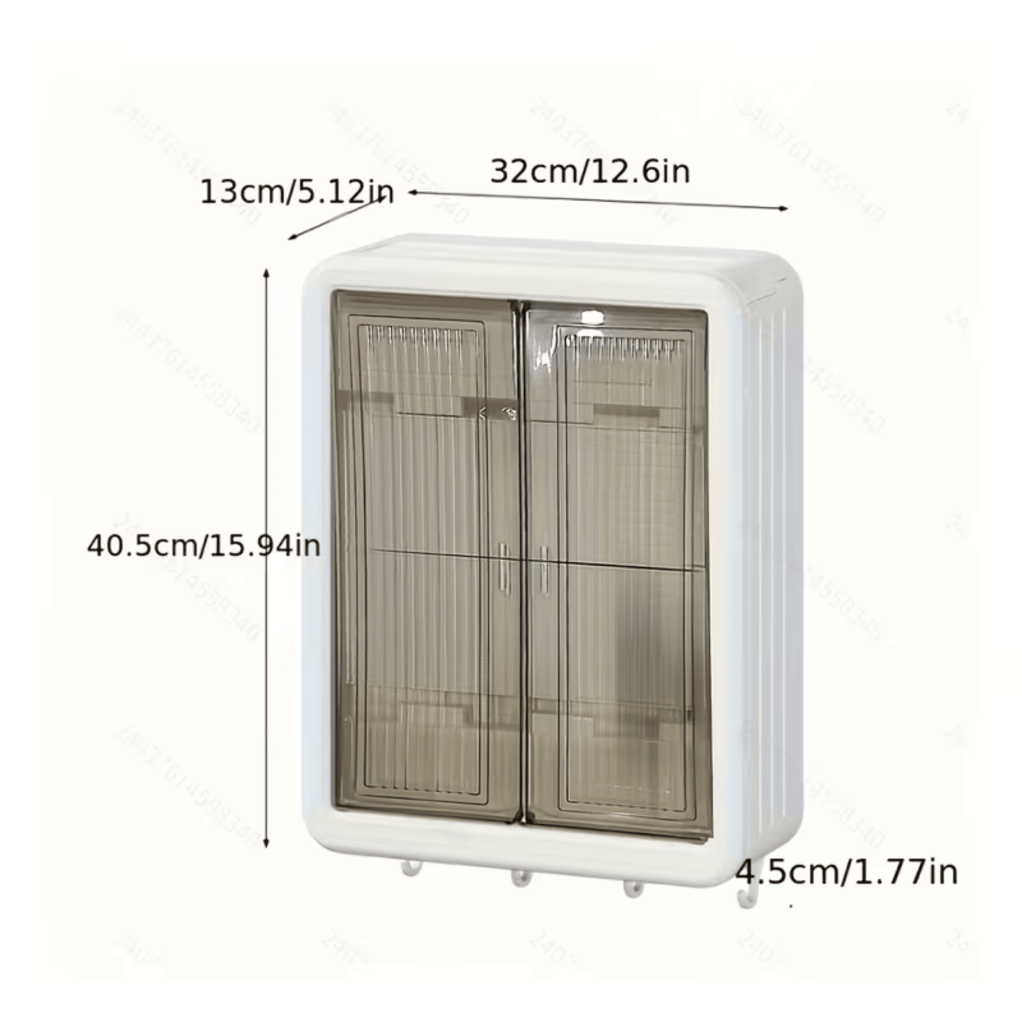 Minimalist Wall-Mounted Bathroom Storage Box – No Drill Waterproof Organizer Shelf