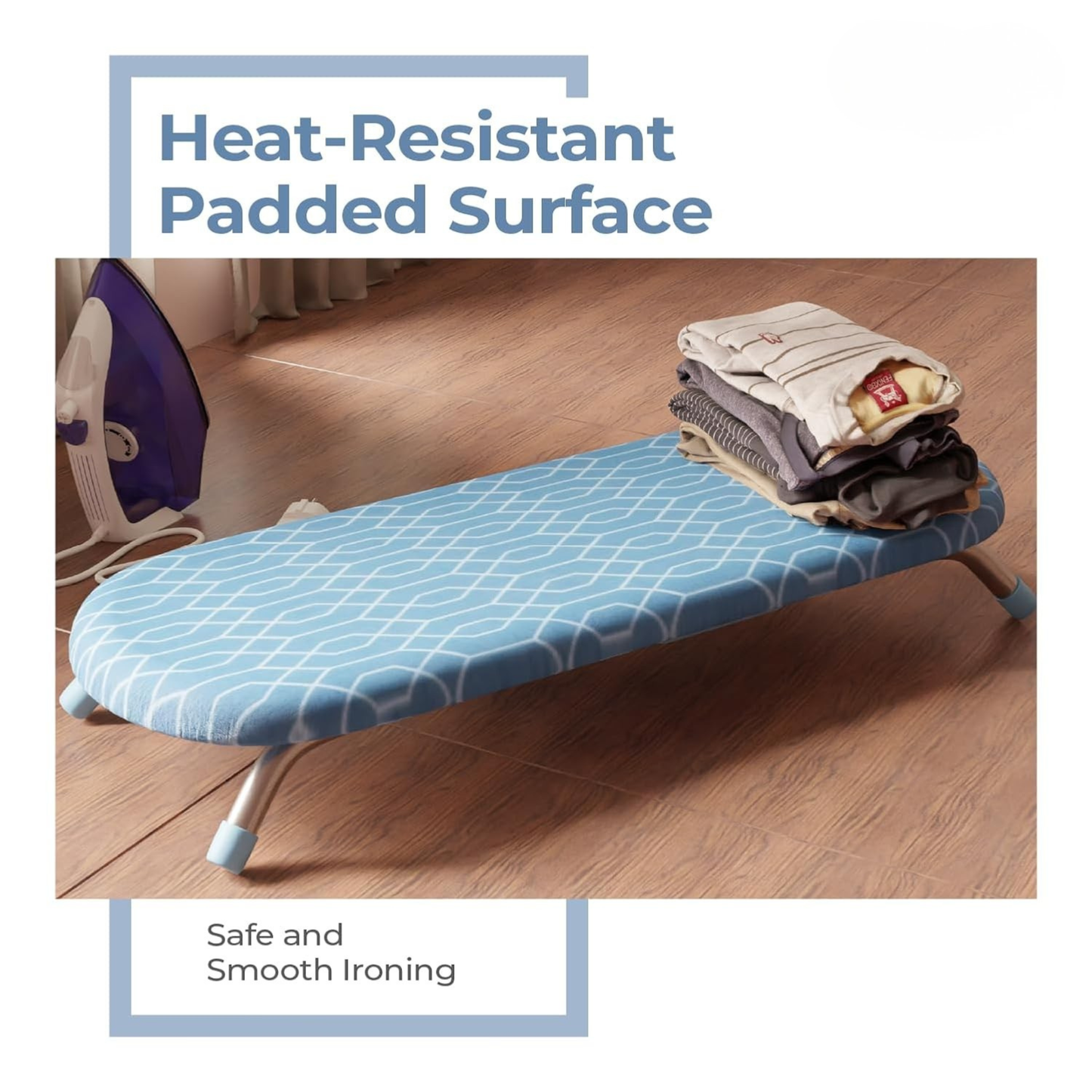 Table Top Ironing Board – Compact Foldable Ironing Stand
